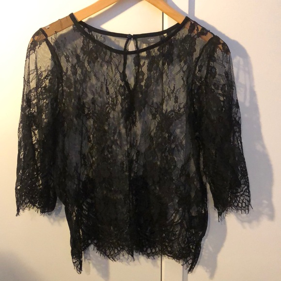 Sheer lace top - Picture 1 of 3